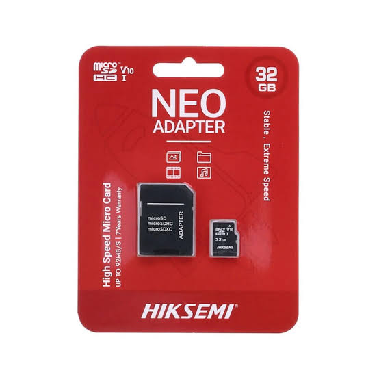 TARJETA MICRO SD 32GB HIKSEMI CLASE 10