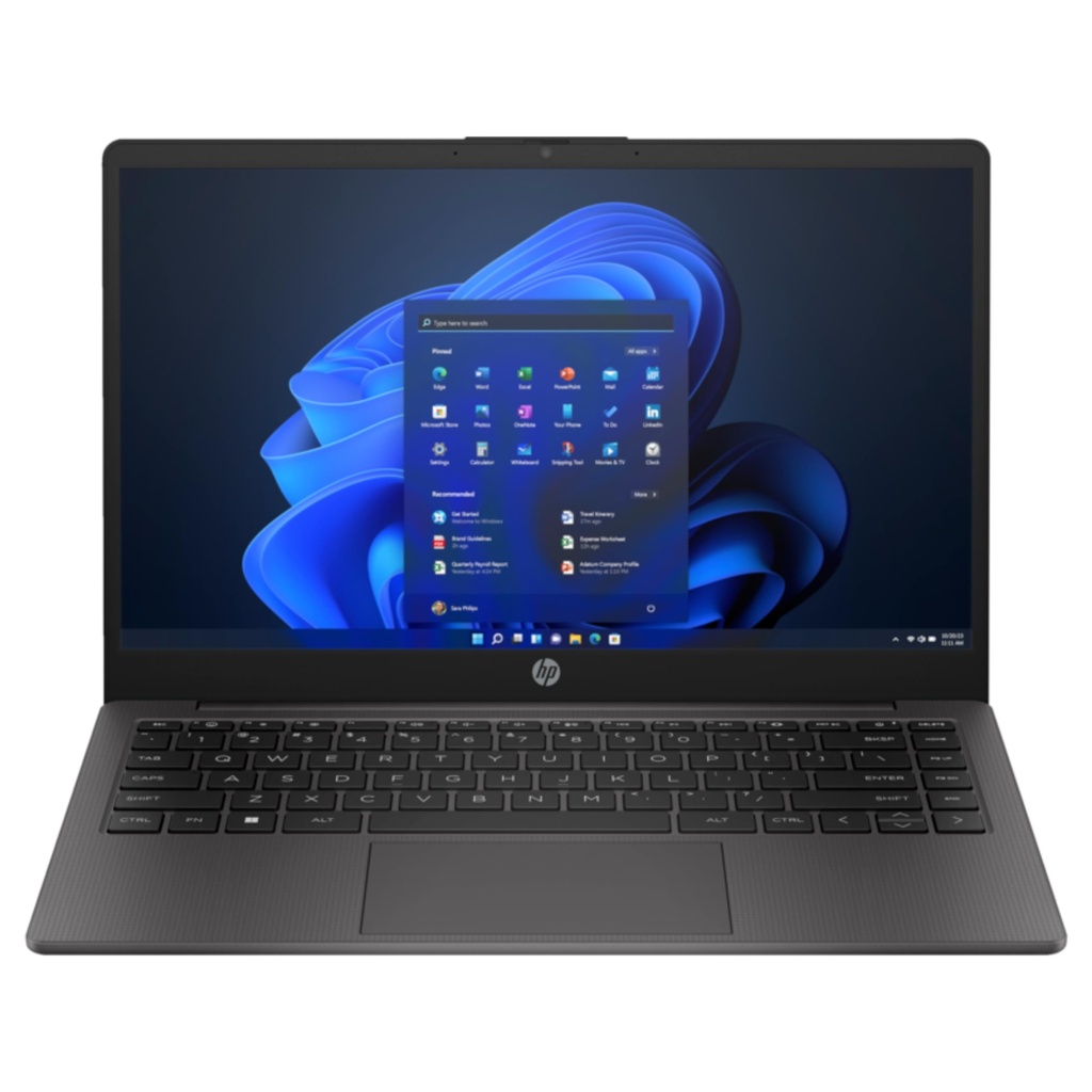 NOTEBOOK HP 250 G10 / INTEL CORE I5-1334U 4.6GHZ / NVME 512GB SSD / 8GB DDR4 / PANTALLA 15.6 FULL HD / BLUETOOTH / BLACK