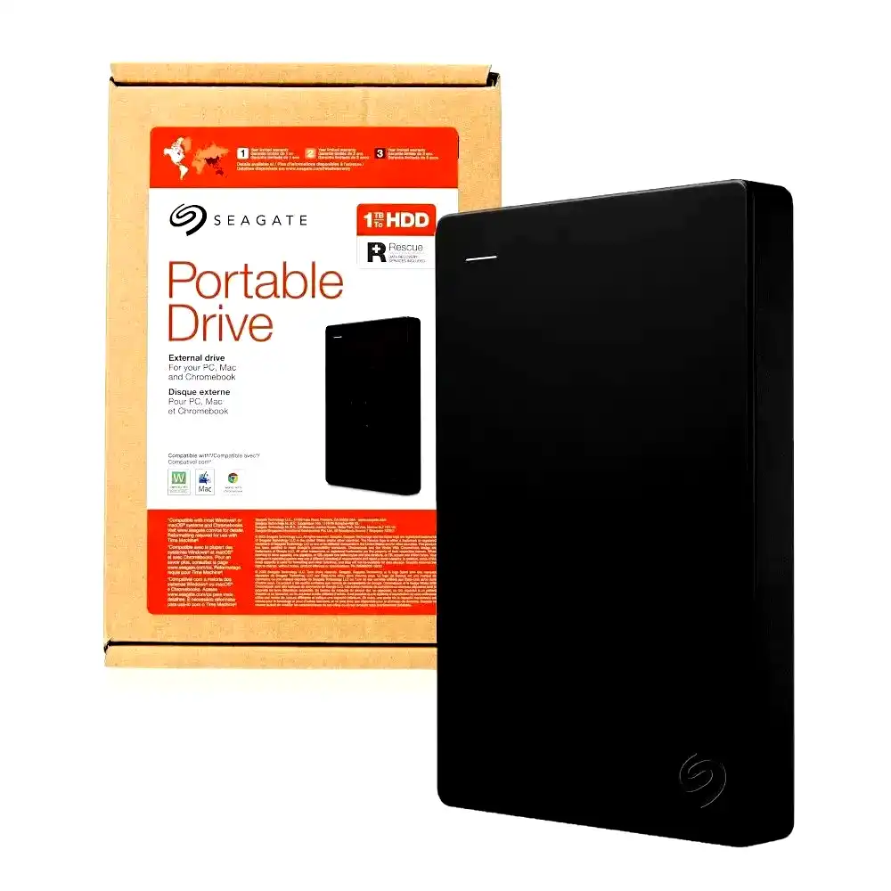 DISCO EXTERNO PORTATIL USB 3.0 SEAGATE 1TB 