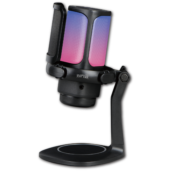 MICROFONO PARA STREAMING RAPTOR VOX USB RGB