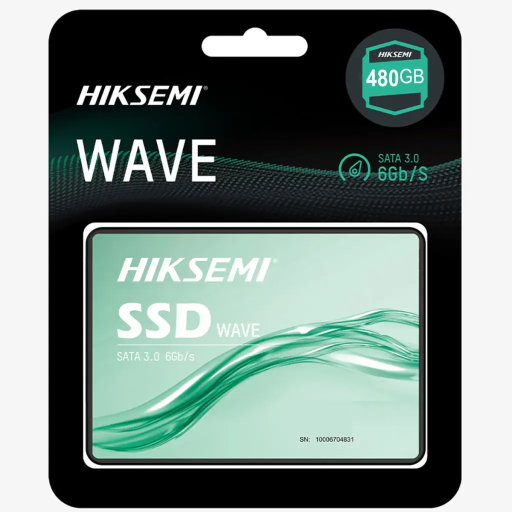 DISCO SSD SOLIDO 480GB HIKSEMI WAVE / 6GB/S