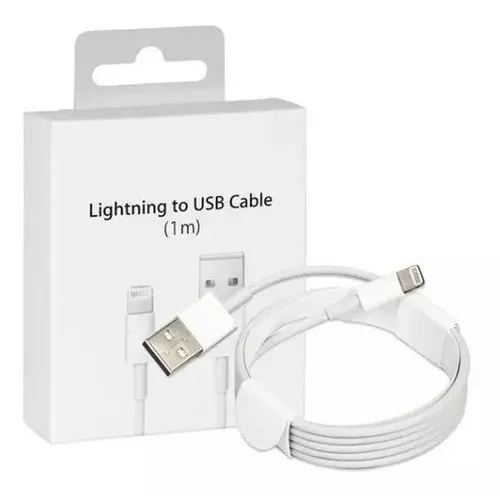 CABLE LIGHTNING IPHONE 1m
