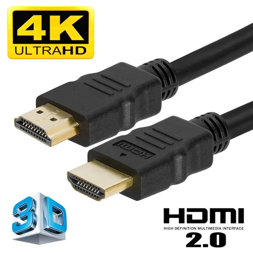 CABLE HDMI 3MTS NETMAK 21600P 2.0V 4K ULTRA HD 3D HASTA 60 CUADROS POR SEGUNDO