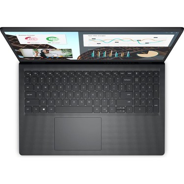 NOTEBOOK DELL 3530 / INTEL CORE I5-1334U 4.6GHZ 13AVA GENERACION / NVME 512GB SSD / 16GB DDR4 / PANTALLA 15.6 FULL HD TACTIL TOUCHSCREEN / BLACK