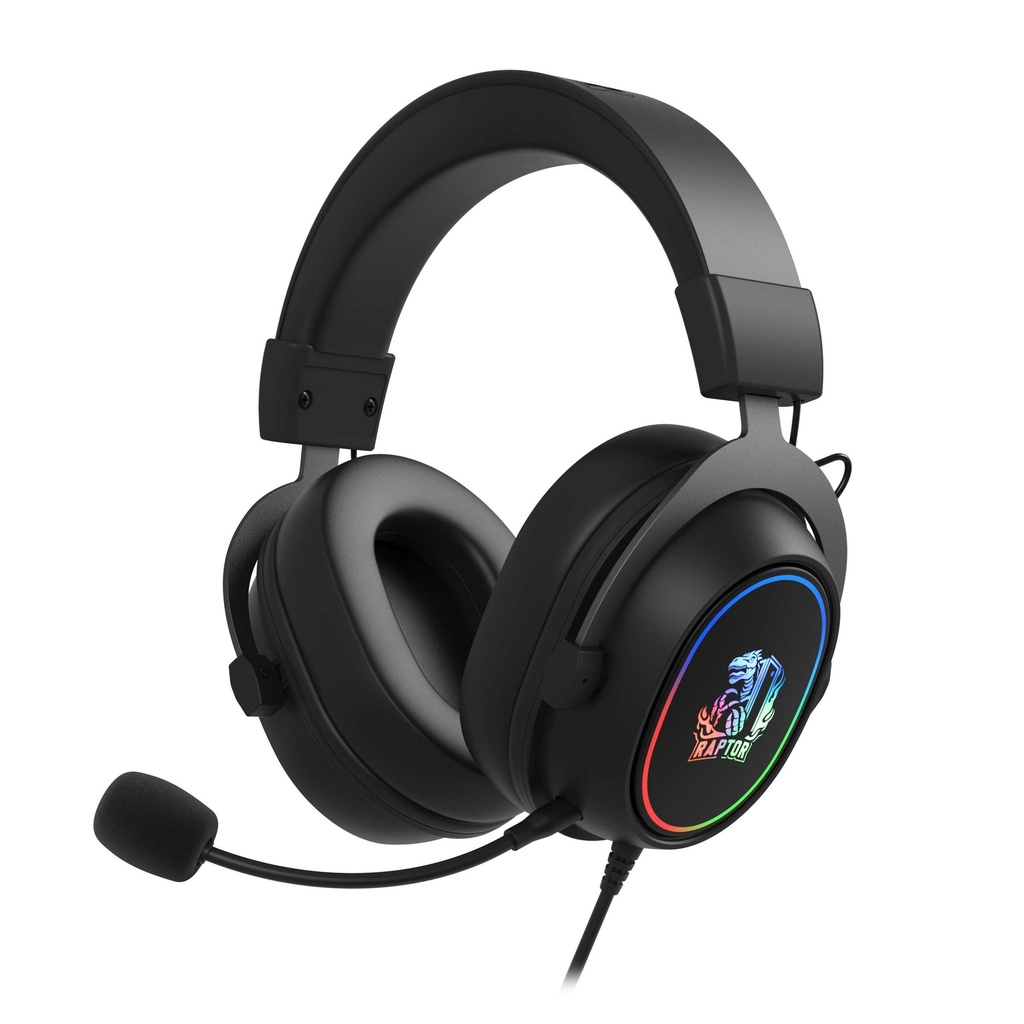 AURICULAR RAPTOR INFERMO PRO RGB 7.1 USB NEGRO 