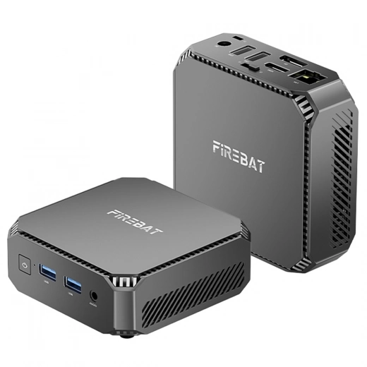 MINI PC FIREBAT T2 / INTEL N150 3.6GHZ / 16GB DDR4 3200MHZ / DISCO SSD NVME 512GB M.2 / DISPLAY PORT 1.4 / 4K ULTRA HD