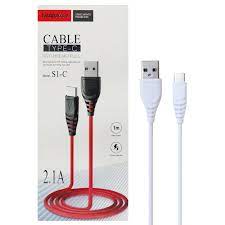 CABLE USB TIPO C A USB 2.0 1M TRANYCO S1 2.1A
