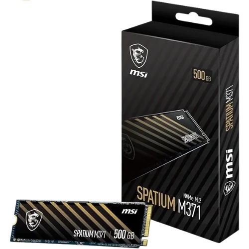 TARJETA NVME M.2 MSI SPATIUM M371 500GB