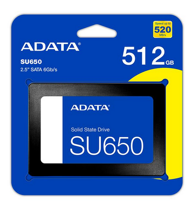 DISCO SOLIDO SSD ADATA SU650 512GB