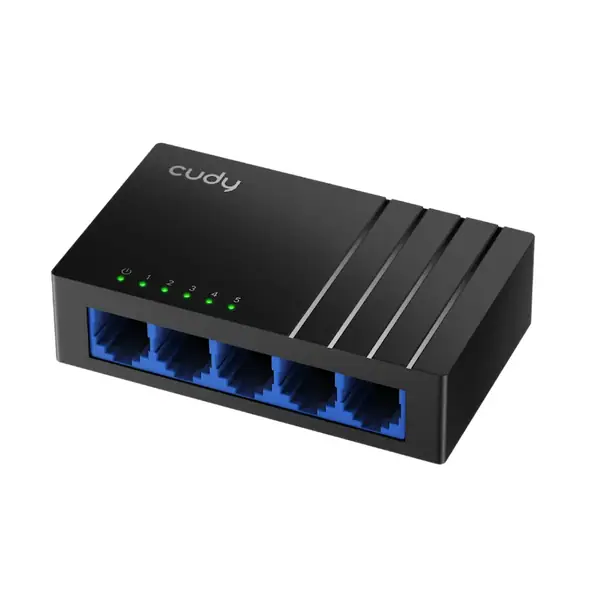 SWITCH CUDY GS105D / 5 PUERTOS/ 10/100/1000 MBPS 