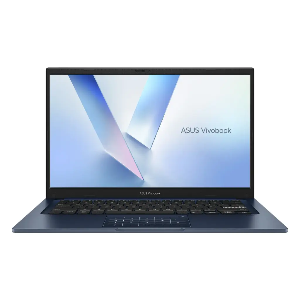NOTEBOOK ASUS VIVOBOOK X1404VA-I38128 / INTEL CORE™ I3-1315U 4.5GHZ / NVME 128GB SSD /12GB DDR4 / PANTALLA 14" FULL HD / TECLADO NUMERICO EN TOUCHPAD / WIN11 QUIET BLUE