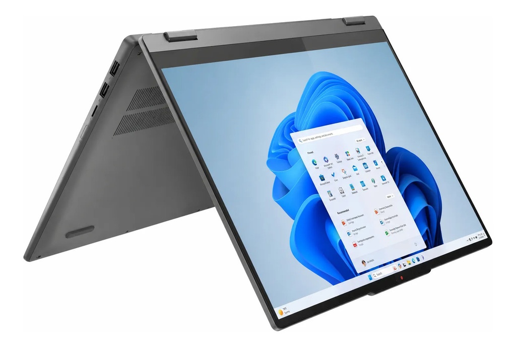 NOTEBOOK LENOVO 5 16AHP9 2 IN 1/ AMD RYZEN 7 8845HS 5.1GHZ/ DISCO SOLIDO NVME 1TB/ MEMORIA 16 RAM DDR5/ PANTALLA 16'' WUXGA TOUCHSCREEN IPS/ TECLADO RETROILUMINADO
