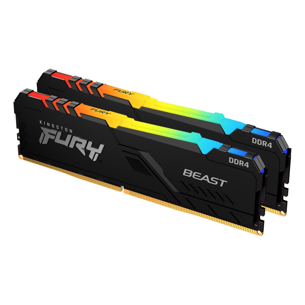 MEMORIA RAM FURY BEAST DDR4 8GB 3200MHZ KINGSTON RGB