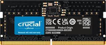 MEMORIAM RAM 32GB DDR5 SODIMM 4800MHZ CRUCIAL