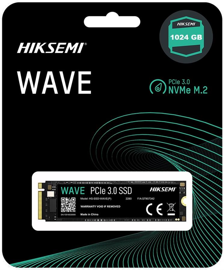 TARJETA NVME SSD M.2 HIKSEMI 1TB WAVE PCIE 3.0