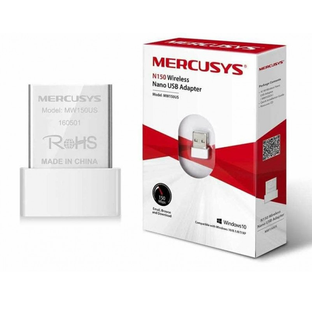 PLACA DE RED USB WIFI NANO MERCUSYS 150MBPS