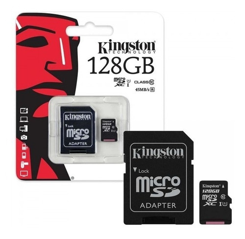 MICRO SD CANVAS SELECT PLUS 128GB 100MB/S KINGSTON
