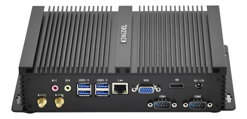 KINGDEL INDUSTRIAL MINI PC INTEL I7-1195G7 / 16GB DDR4 3200MHZ /DISCO NVME SSD 512GB / WIFI / HDMI / VGA / 2XCOM RS232 