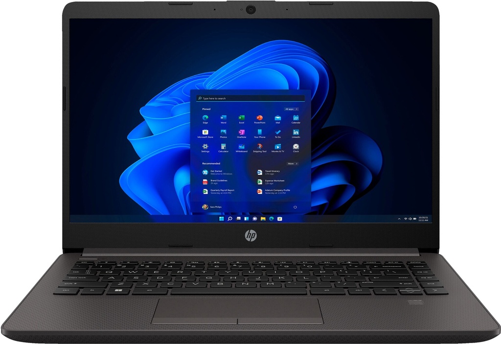 NOTEBOOK HP 240 G9 / INTEL Core™ I5-1235U 4.4GHZ / SOLIDO 512GB SSD / 16GBDDR4 / PANTALLA 14" HD / WIN11 / GREY / TECLADO ESPAÑOL