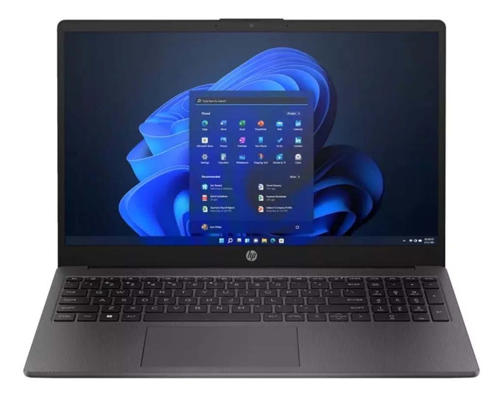 NOTEBOOK HP 255 G10 / AMD Ryzen 7 7730U 4.5GHZ / TARJETA NVME 512GB SSD / 16GB RAM DDR4 / PANTALLA 15.6" FULL HD / DARK ASH SILVER