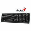 TECLADO GENIUS SMART USB KB-100 AI CON CABLE 