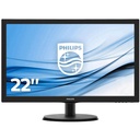 MONITOR LED 21.5" PHILIPS  221V8/77 - FHD, VGA-HDMI