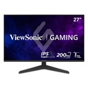 MONITOR VIEWSONIC GAMING LED 27" VX2729 FULL HD / IPS / FRECUENCIA DE ACTUALIZACION 200Hz / TIEMPO DE RESPUESTA DE 1MS PARA VIDEOGAMING CON AMD FREESYNC PREMIUM