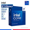 MICROPROCESADOR INTEL CORE I9-14900KF 6.0GHZ (14AVA GENERACION) / DESBLOQUEADO / SIN VIDEO / SIN COOLER