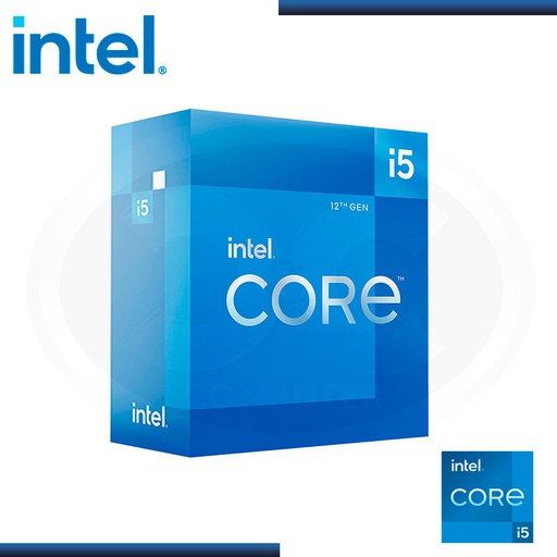 MICROPROCESADOR INTEL CORE I5-12400 4.6GHZ SOCKET 1700 (12AVA GENERACION)