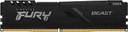 MEMORIA RAM Fury Beast DDR4 gamer color negro 8GB 3200MHZ Kingston KF432C16BB/8