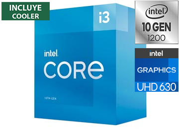 MICROPROCESADOR INTEL I3-10105 4.4 GHZ 10MA GENERACION SOCKET 1200