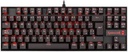 TECLADO REDRAGON KUMARA RED