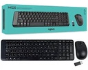 TECLADO + MOUSE LOGITECH MK 220 BLACK INALAMBRICO