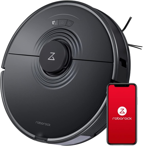 ASPIRADORA ROBOT ROBOROCK S8 ROBOT VACUUM / ASPIRA Y TRAPEA/ CON CEPILLO REACTIVO PARA EVITAR OBSTACULOS AI 2.0 / SUCCION DE 6000 PA Y CEPILLO DUOROLLER / FUNCIONA CON ALEXA