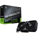 PLACA DE VIDEO MSI GEFORCE RTX 5070 12GB GDDR7 SHADOW 2X OC / DOBLE COOLER