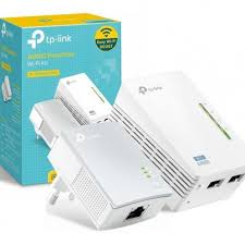 KIT EXTENSOR REPETIDOR SEÑAL WIFI POWERLINE TP-LINK WPA4220KIT AV600