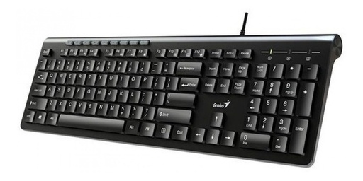 Teclado Genius SlimStar 230 USB Black