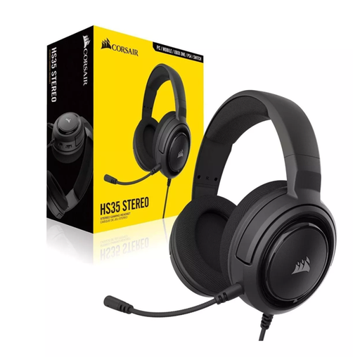 Auricular Corsair HS35 Stereo Gaming Carbon