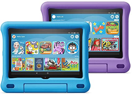 TABLET FIRE 7 KIDS EDITION 7 PULGADAS 16gb + FUNDA RIGIDA (PARA NIÑOS)