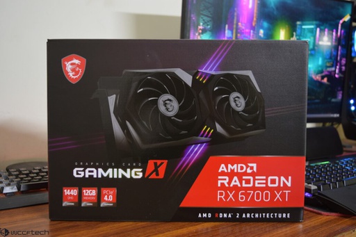 AMD RADEON RX 6700 XT MSI GAMING X 12GB GDDR6